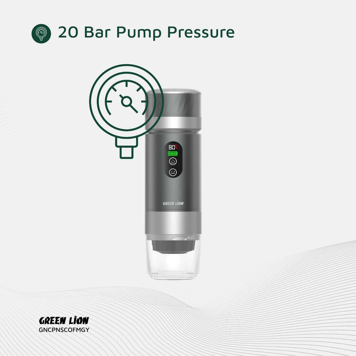 Green Lion Campinas Portable Coffee Maker