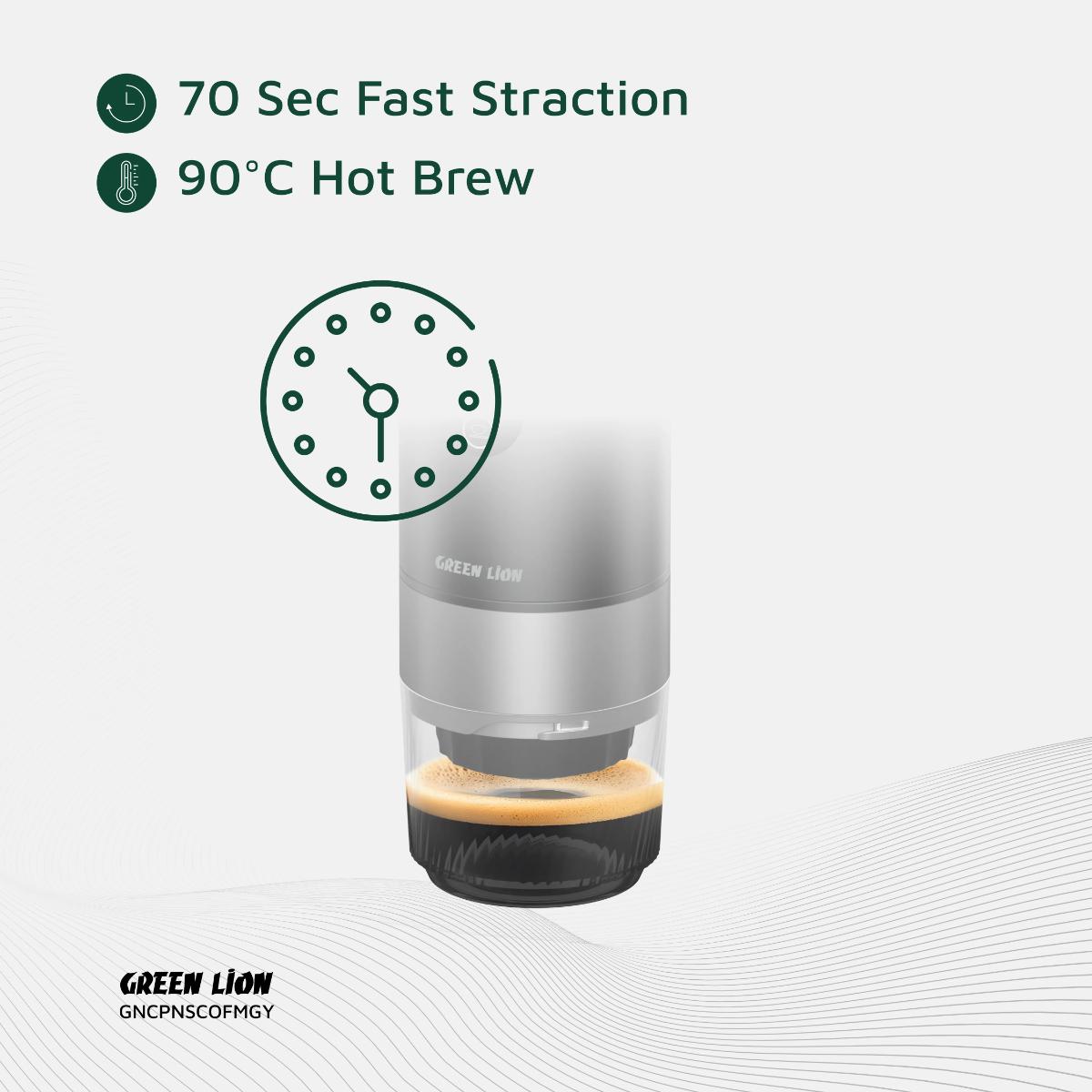 Green Lion Campinas Portable Coffee Maker