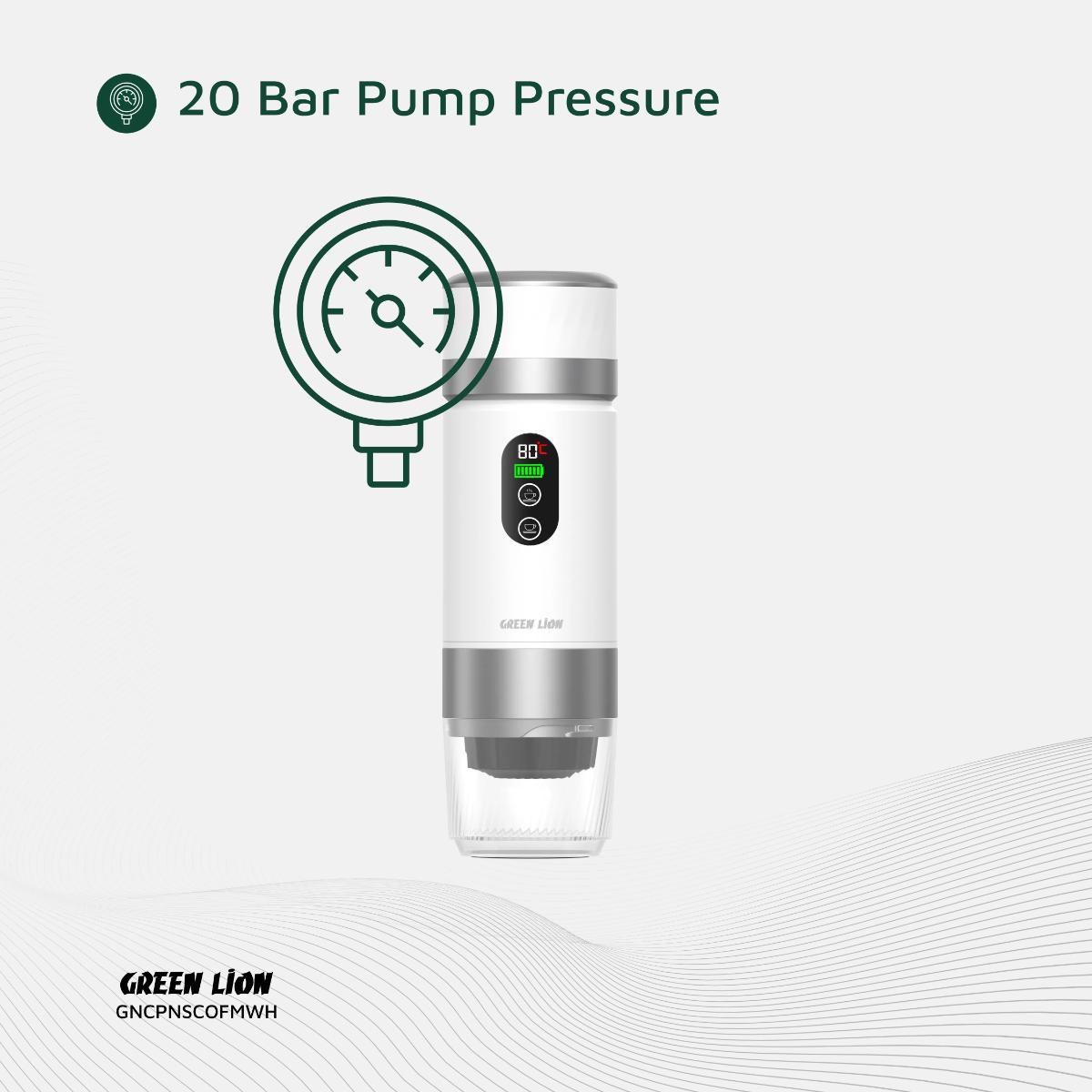 Green Lion Campinas Portable Coffee Maker