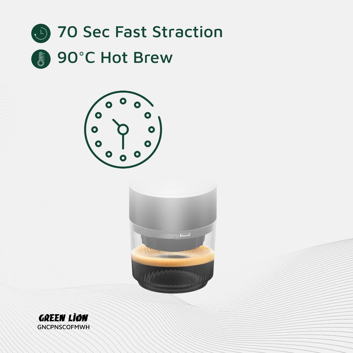 Green Lion Campinas Portable Coffee Maker