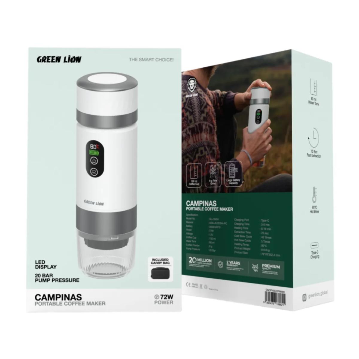 Green Lion Campinas Portable Coffee Maker
