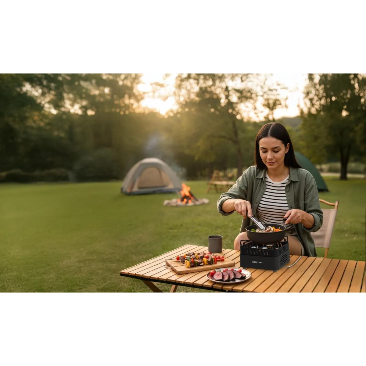 Green Lion Campfire 3500W Camping Stove