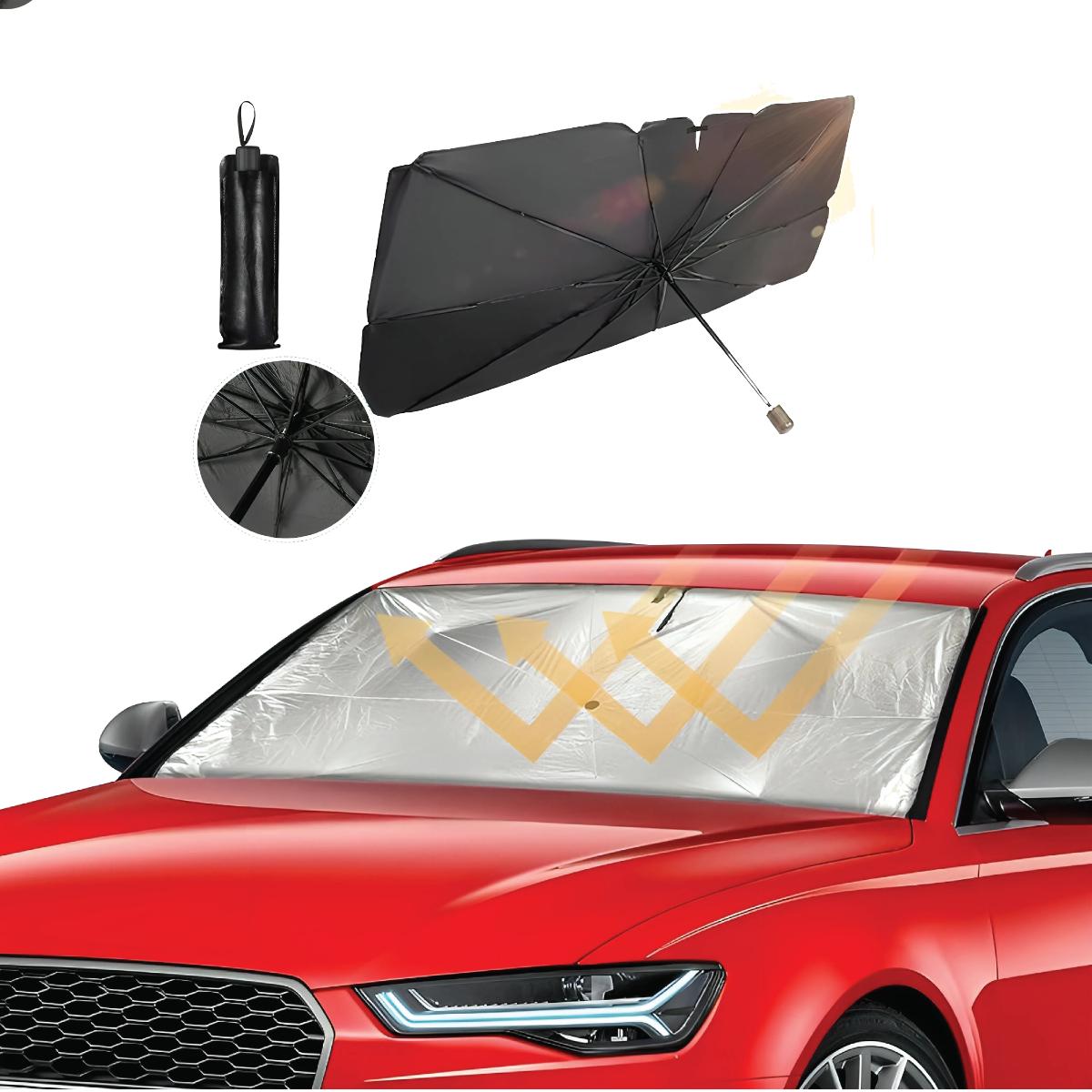 Green Lion Car Sunshade Umbrella