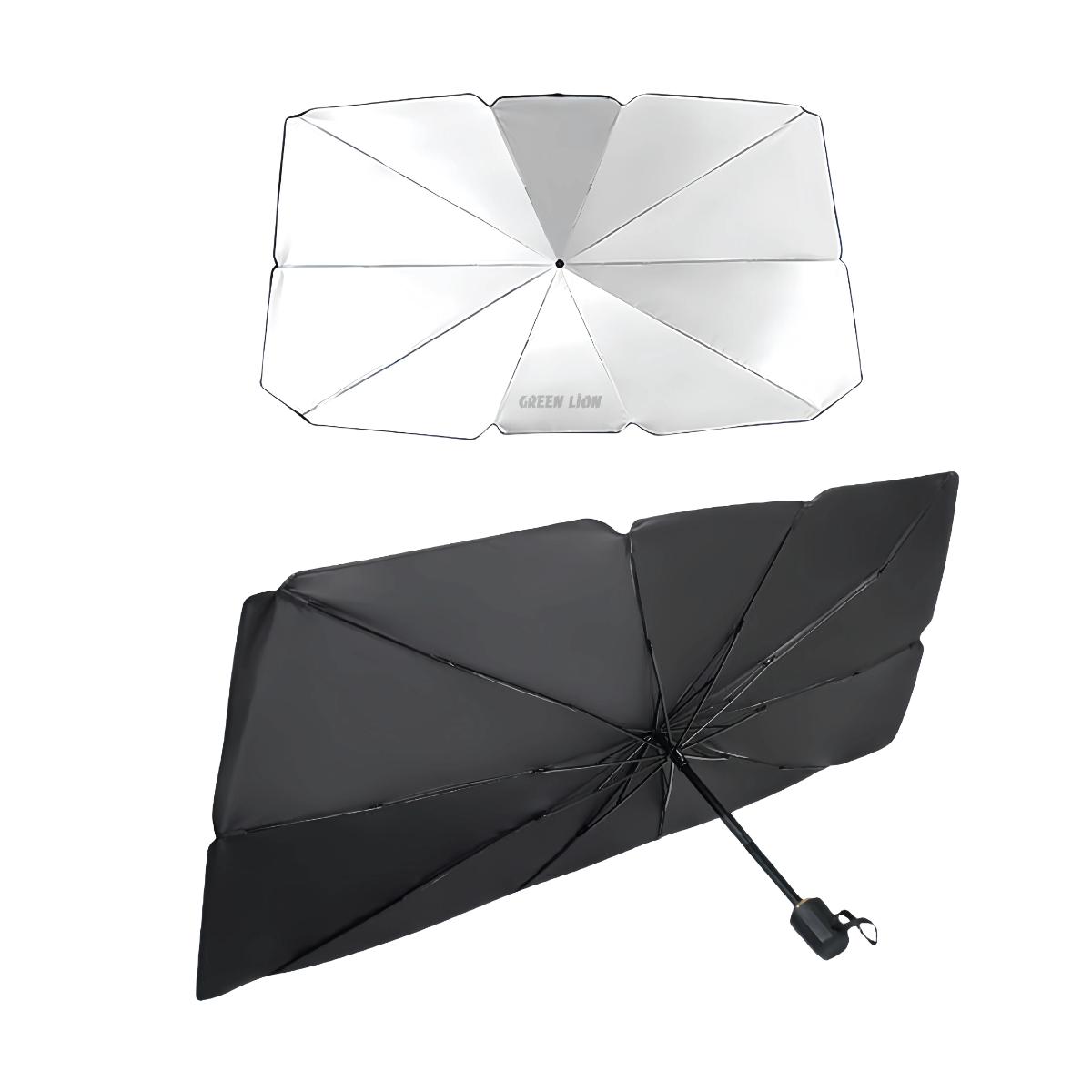 Green Lion Car Sunshade Umbrella