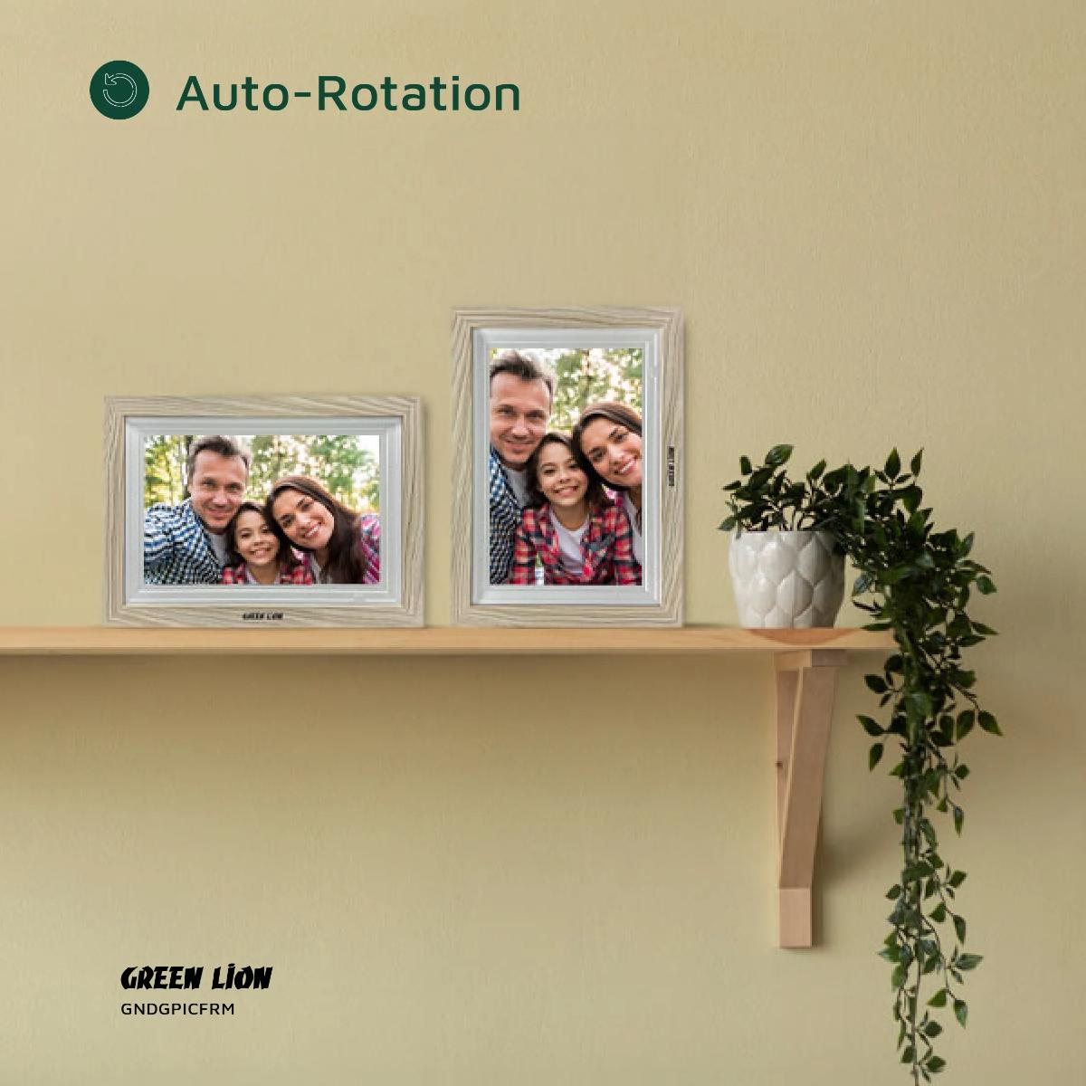 Green Lion Digital Picture Frame Touch Screen Display 10.1 Inch