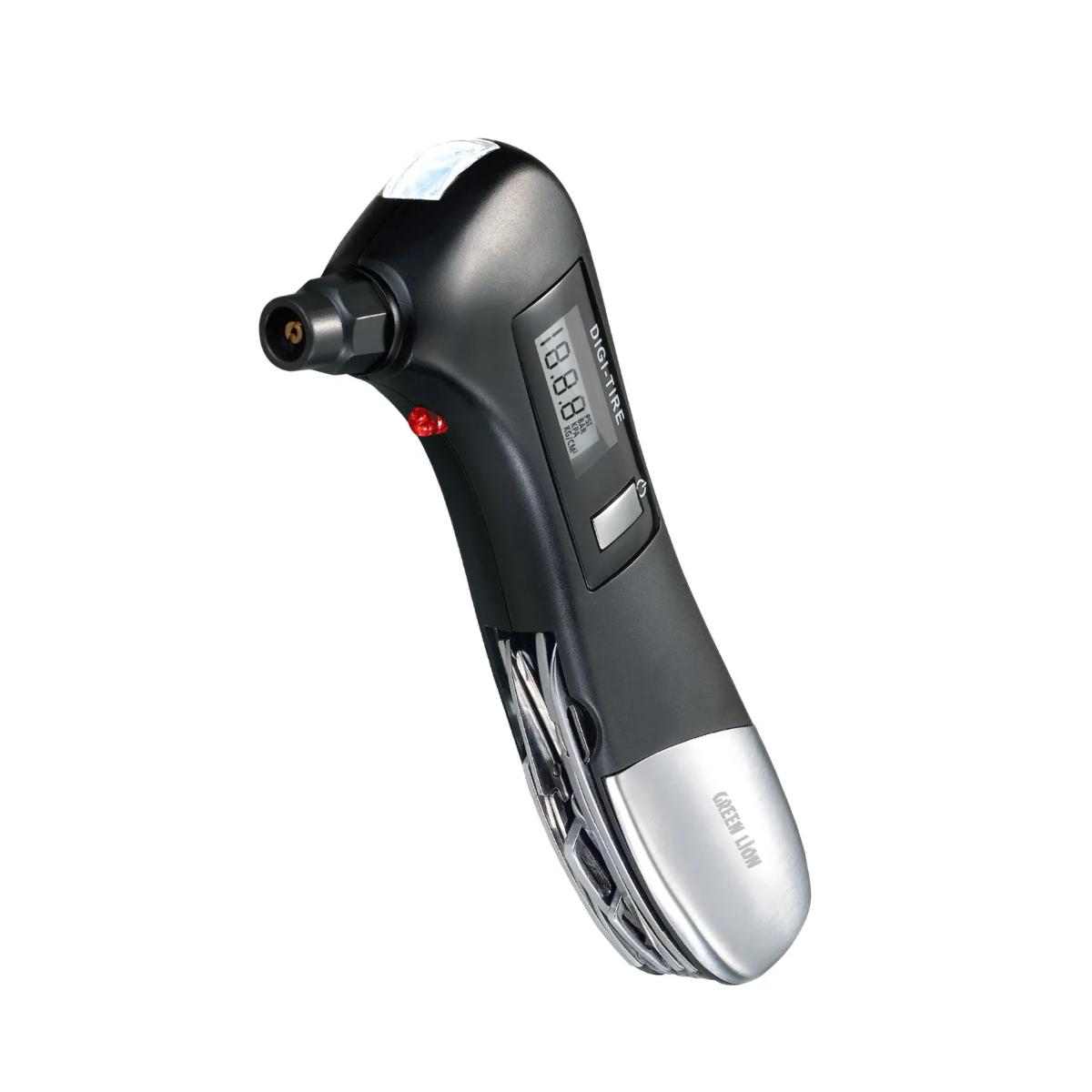 Green Lion Digital Tire Pressure 9 In 1 Rescue Tool