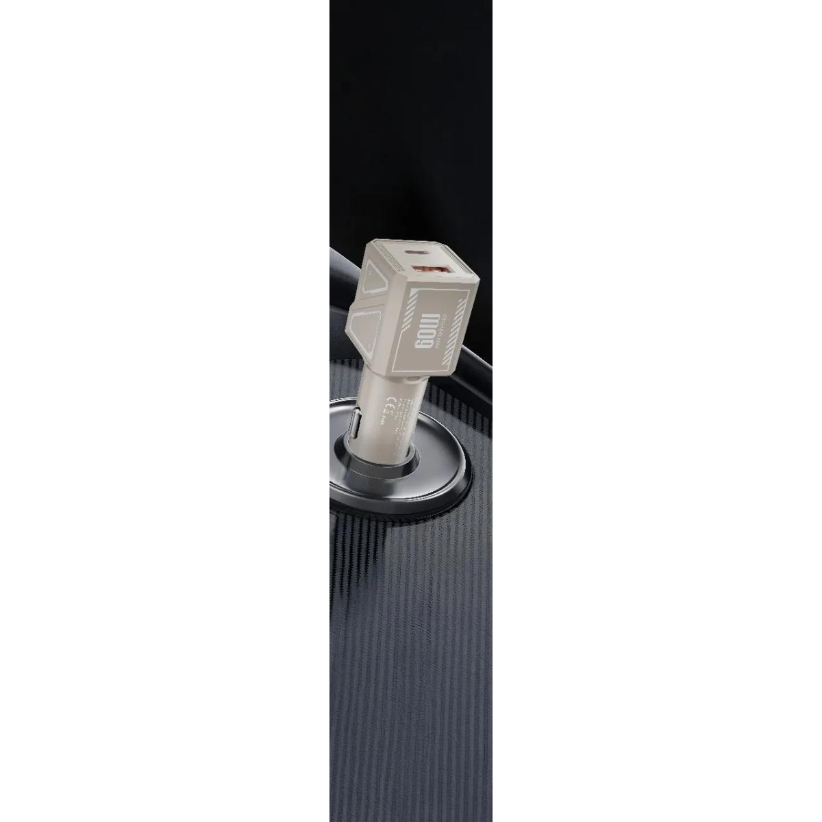 Green Lion Dual Port Car Charger 60W