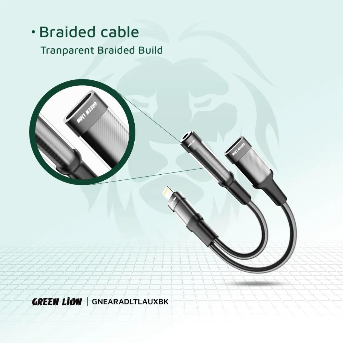 Green Lion 2-in-1 Lightning to Lightning