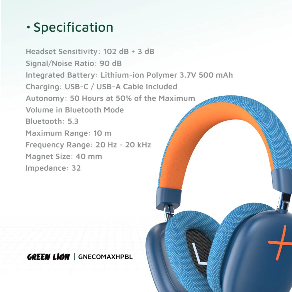 Green Lion Echo Max Headphone