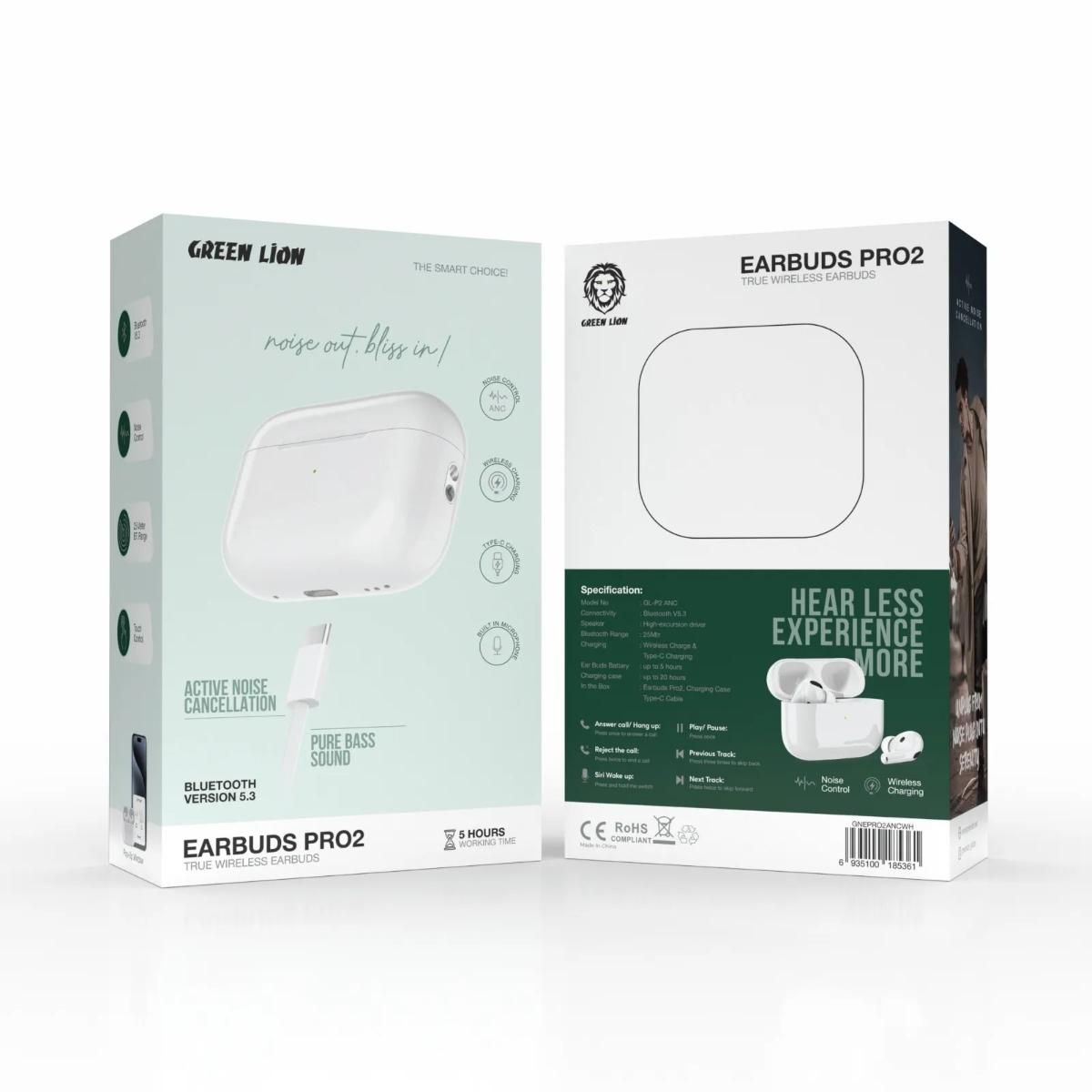 Green Lion Earbuds Pro 2
