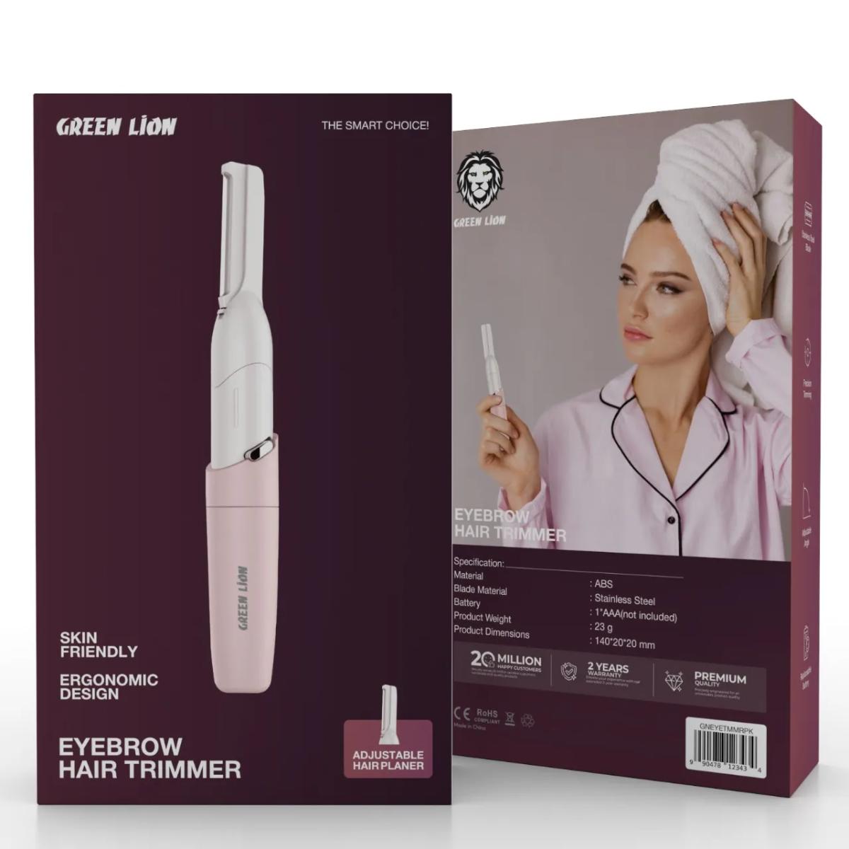 Green Lion Eyebrow Hair Trimmer