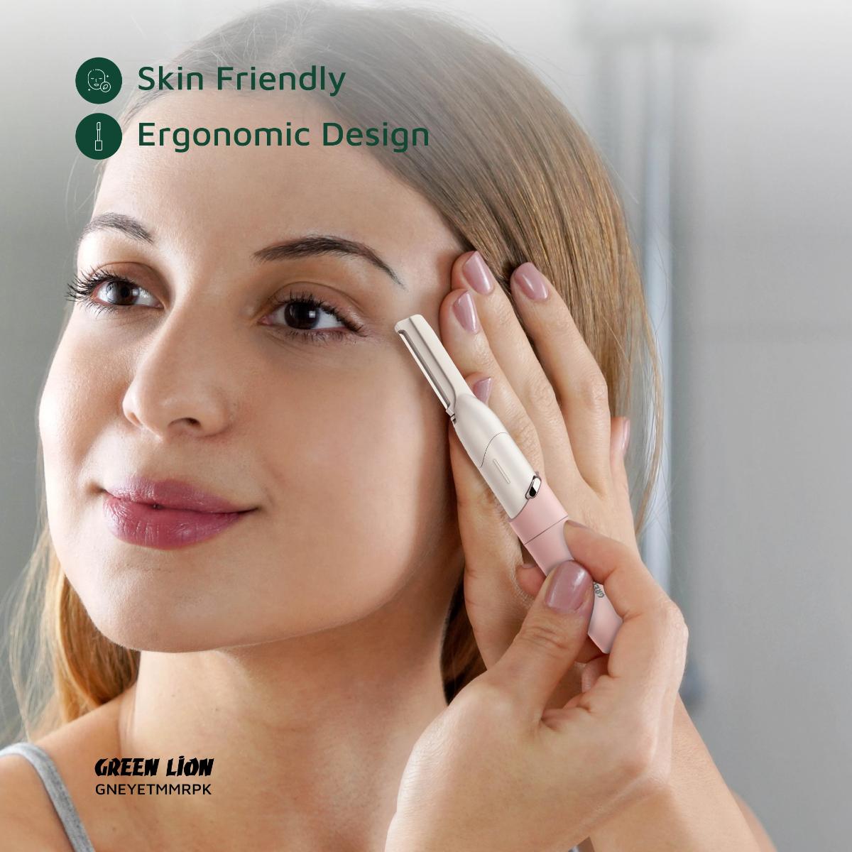 Green Lion Eyebrow Hair Trimmer