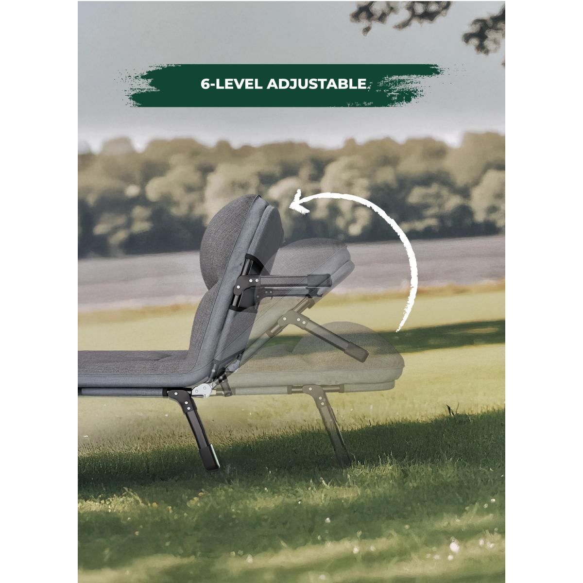 Green Lion Foldable Camping Bed
