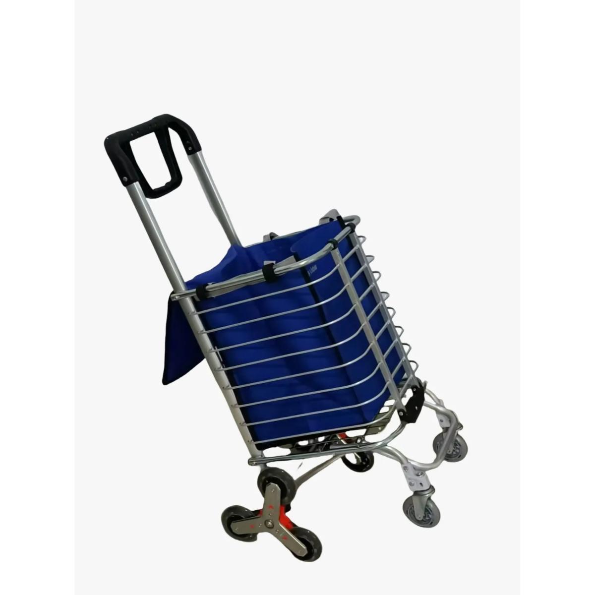 Green Lion Foldable Shopping Trolley
