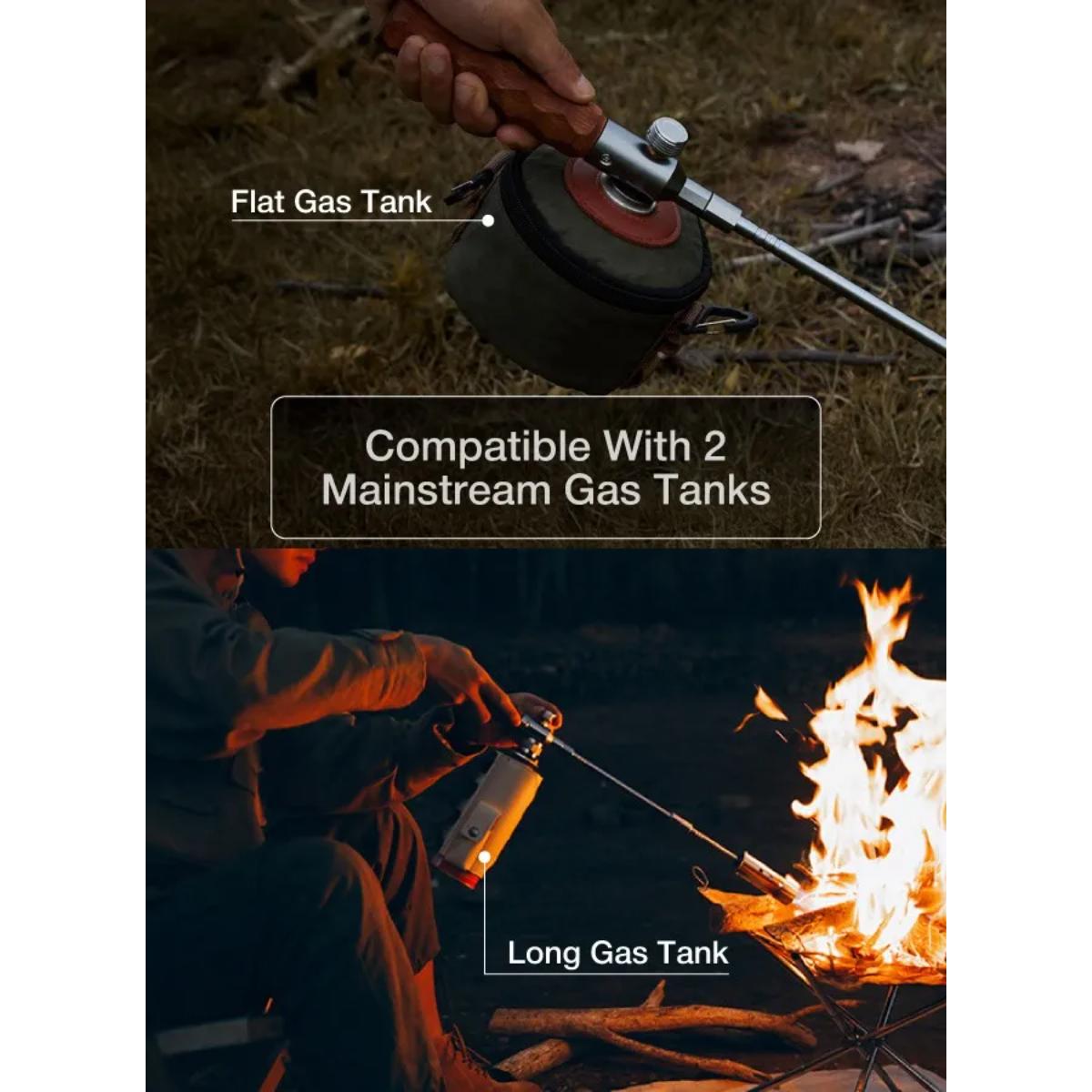 Green Lion Flame Torch Camping Gas Lighter