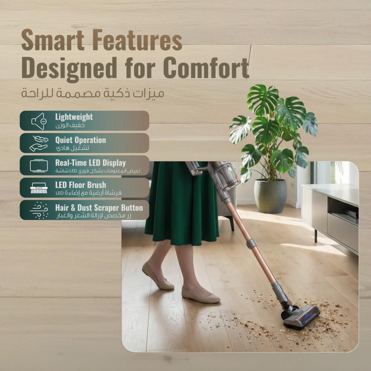 Green Lion Force Pro Cordless Vacuum Cleaner