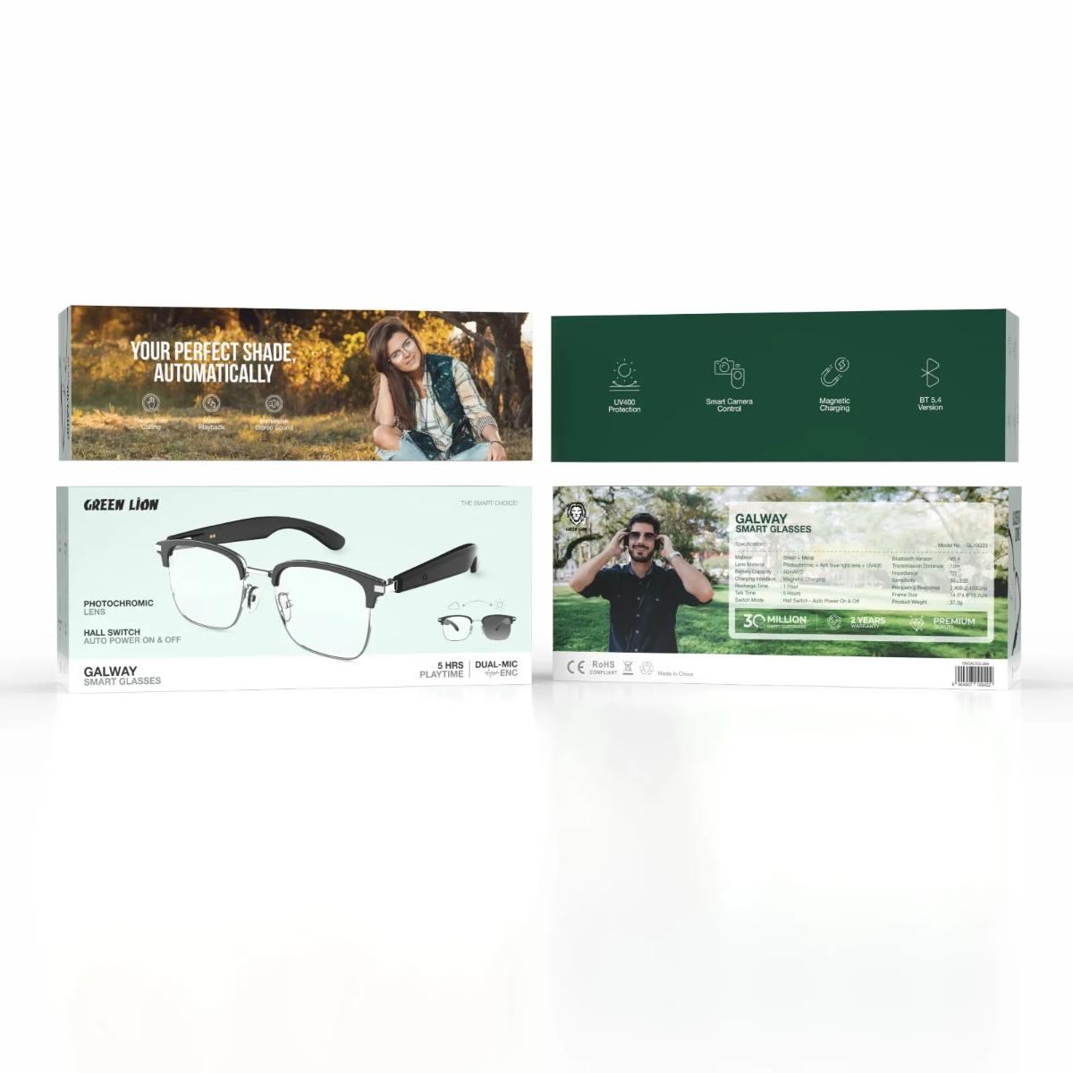 Green Lion Galway Smart Glasses