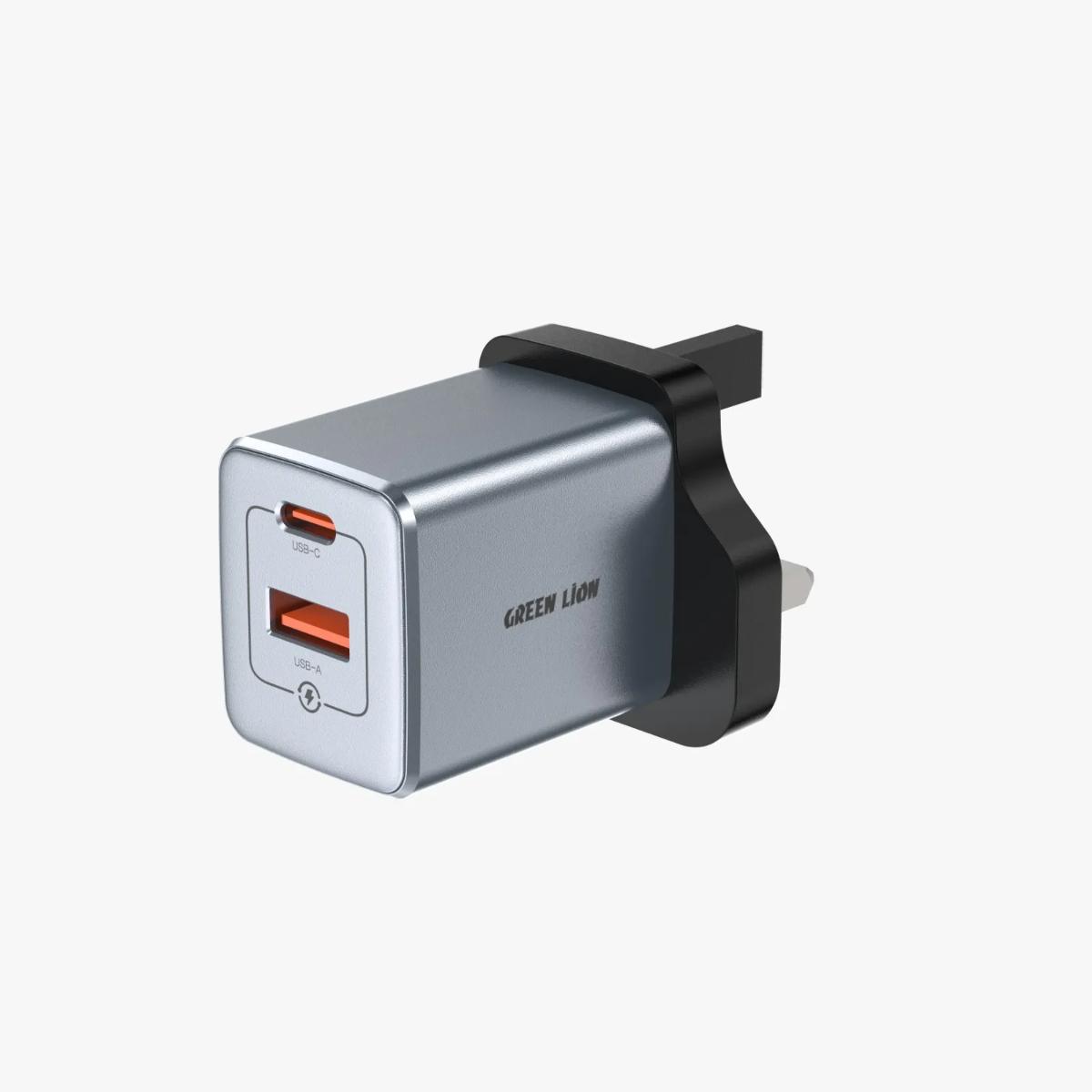 Green Lion GaNPremium 35W PD Dual Port Wall Charger