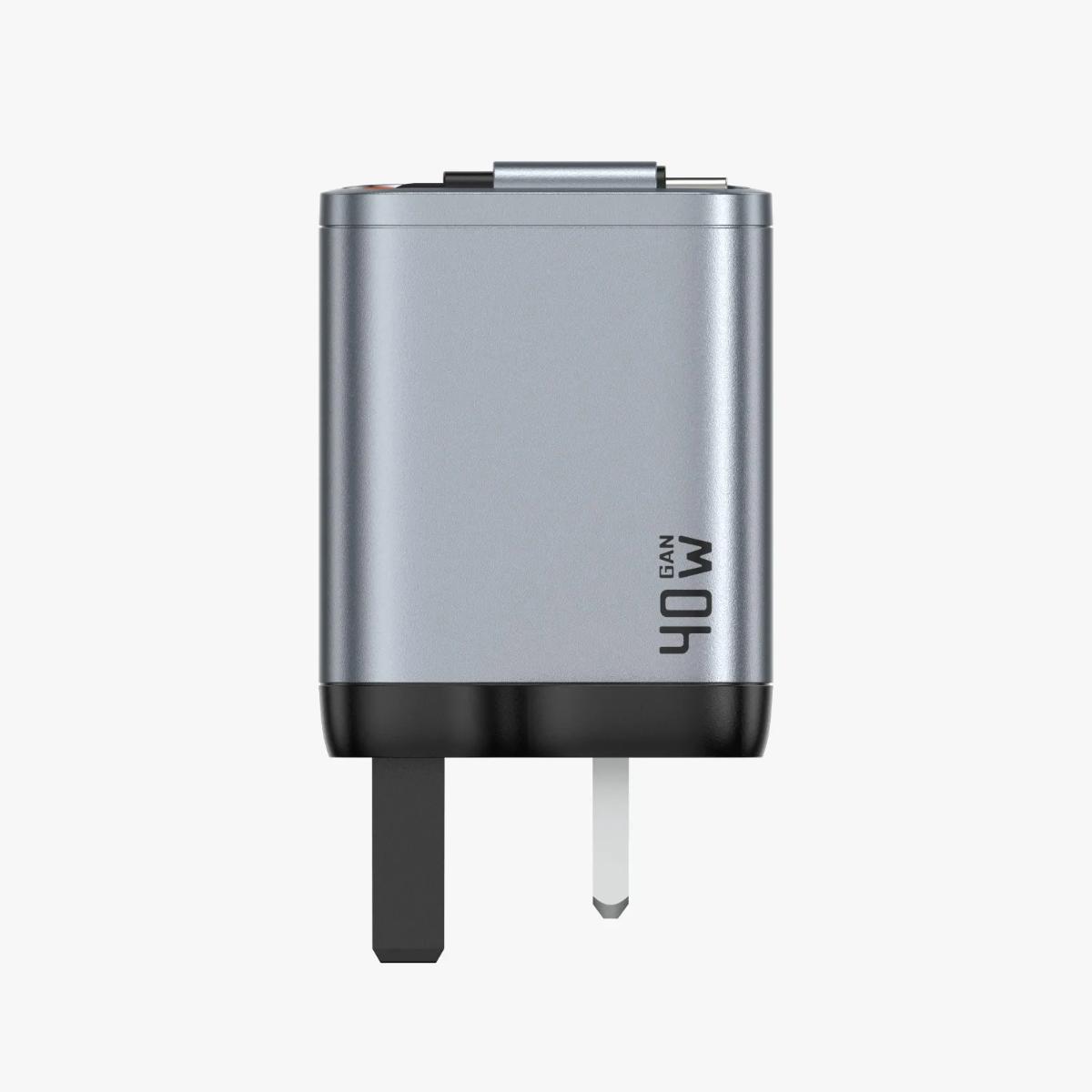 Green Lion GaNPremium 40W PD Dual-Port UK Wall Charger