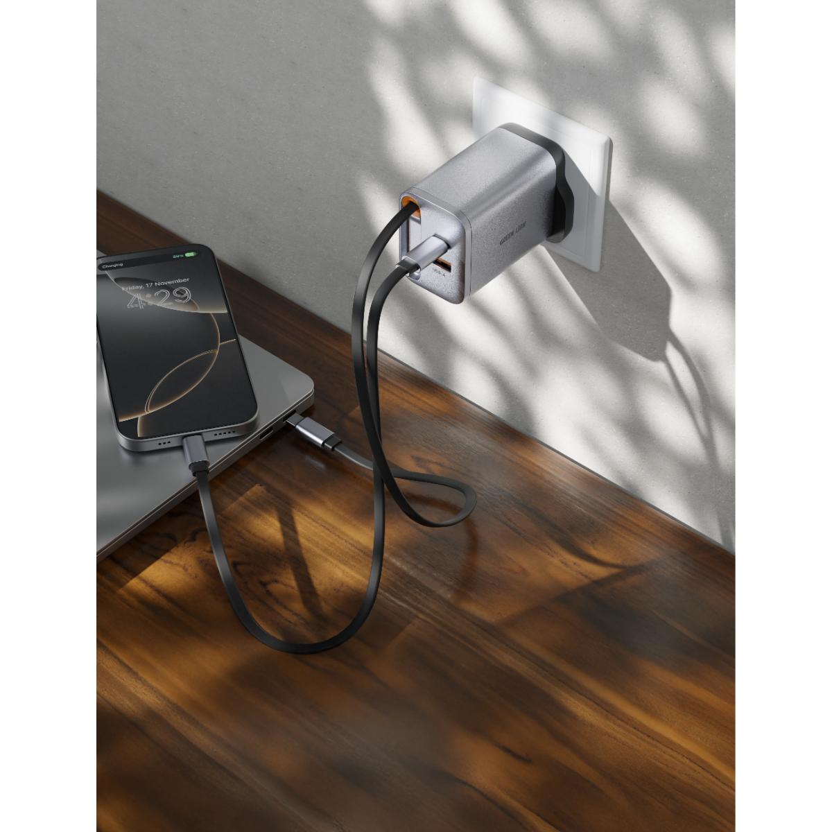 Green Lion GaN Premium 67W UK Wall Charger