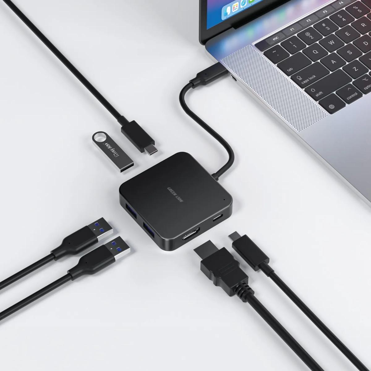 Green Lion 7-in-1 USB-C Hub (GHB•7)
