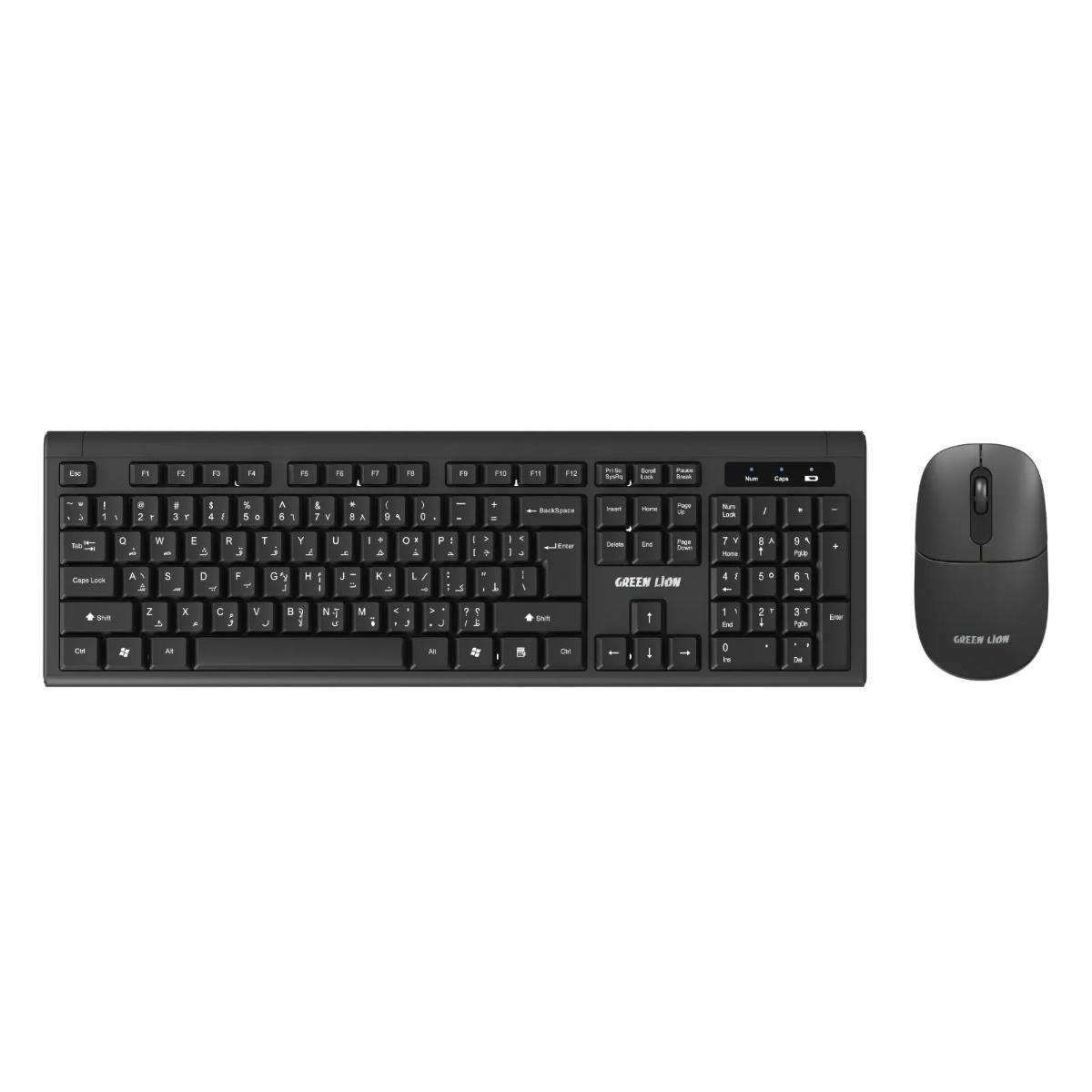 Green Lion GKM-200 Wireless Keyboard and Mouse Combo