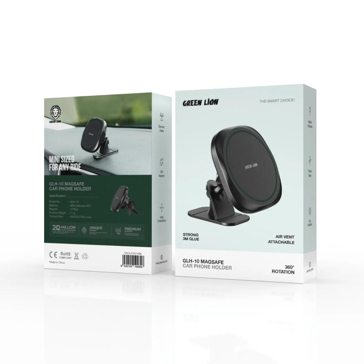 Green Lion GLH•10 MagSafe Car Phone Holder