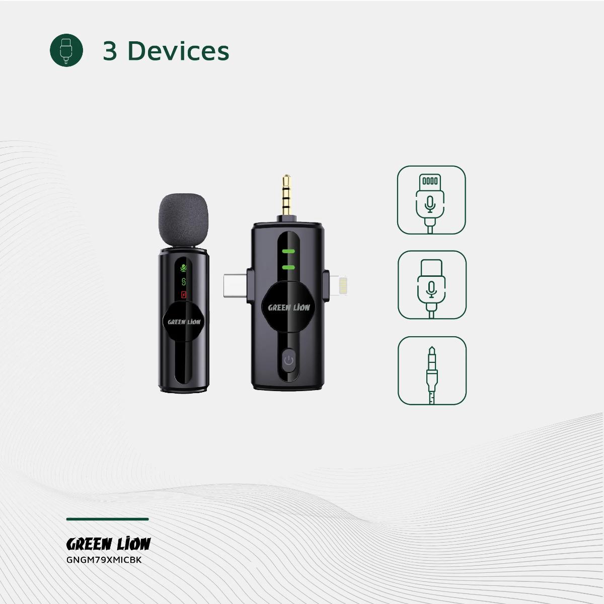 Green Lion GM•79X Microphone 3 In1