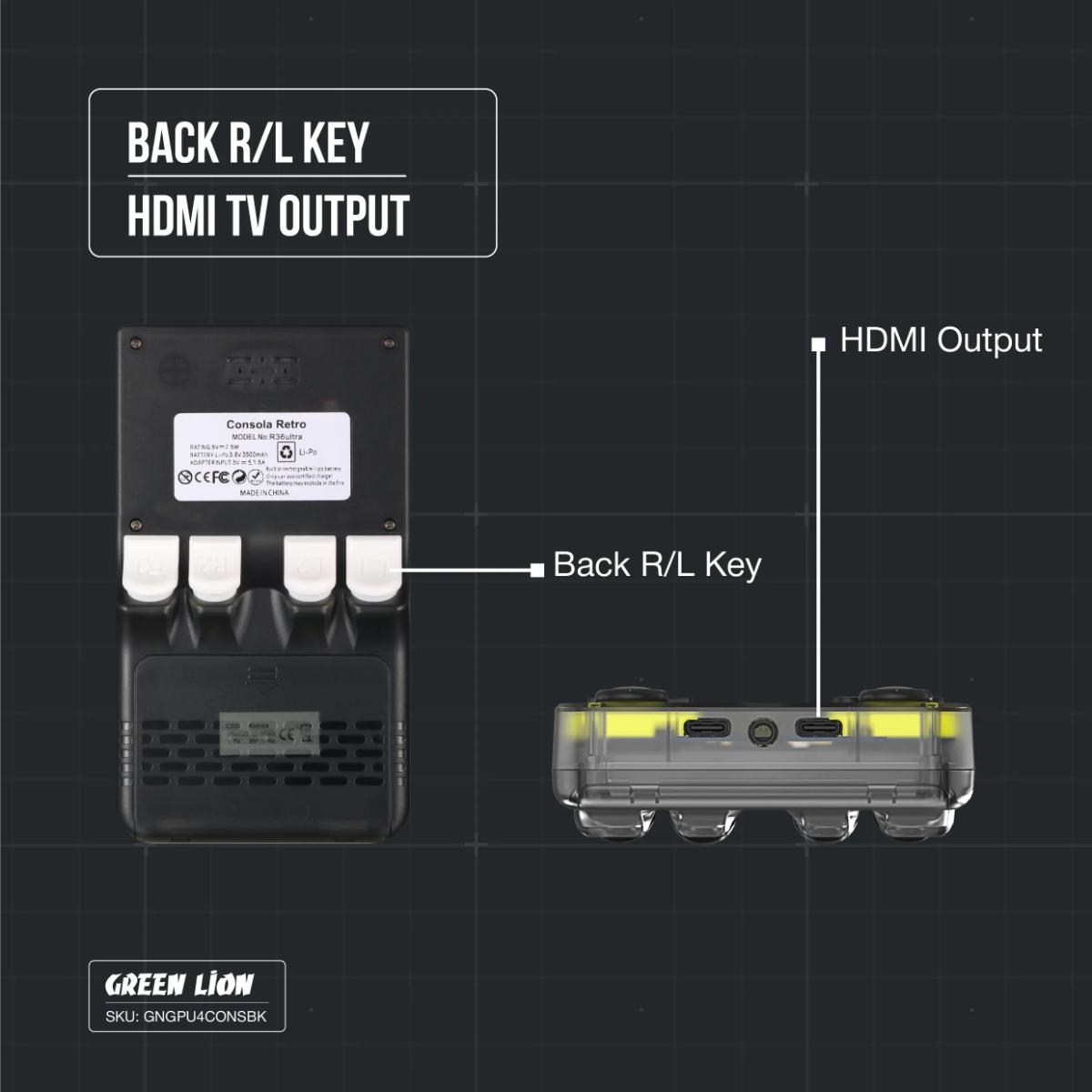 Green Lion GP ULTRA 4 Gaming Console