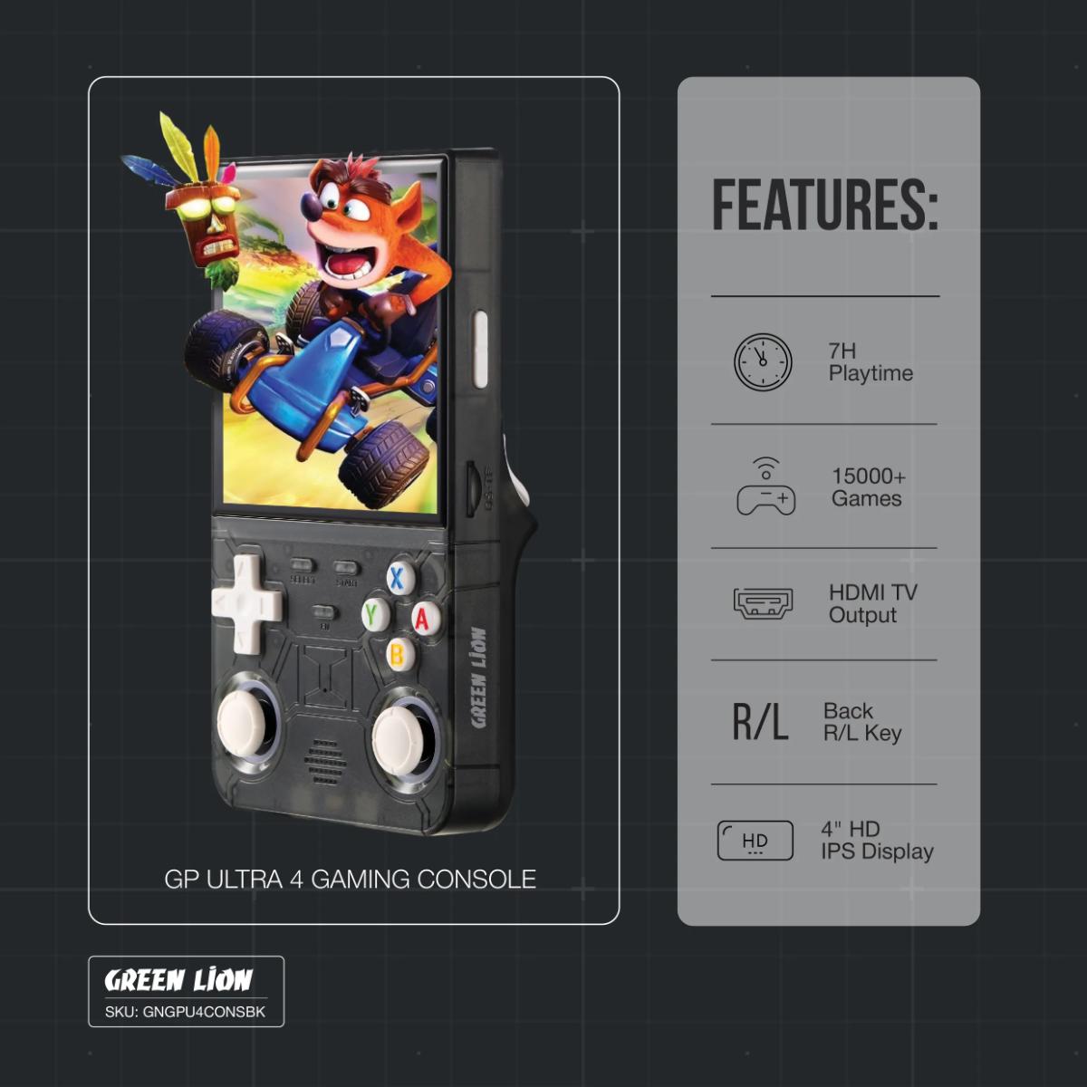 Green Lion GP ULTRA 4 Gaming Console