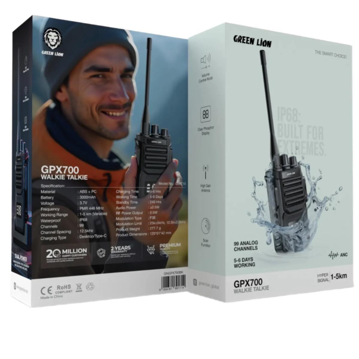 Green Lion GPX700 Walkie Talkie