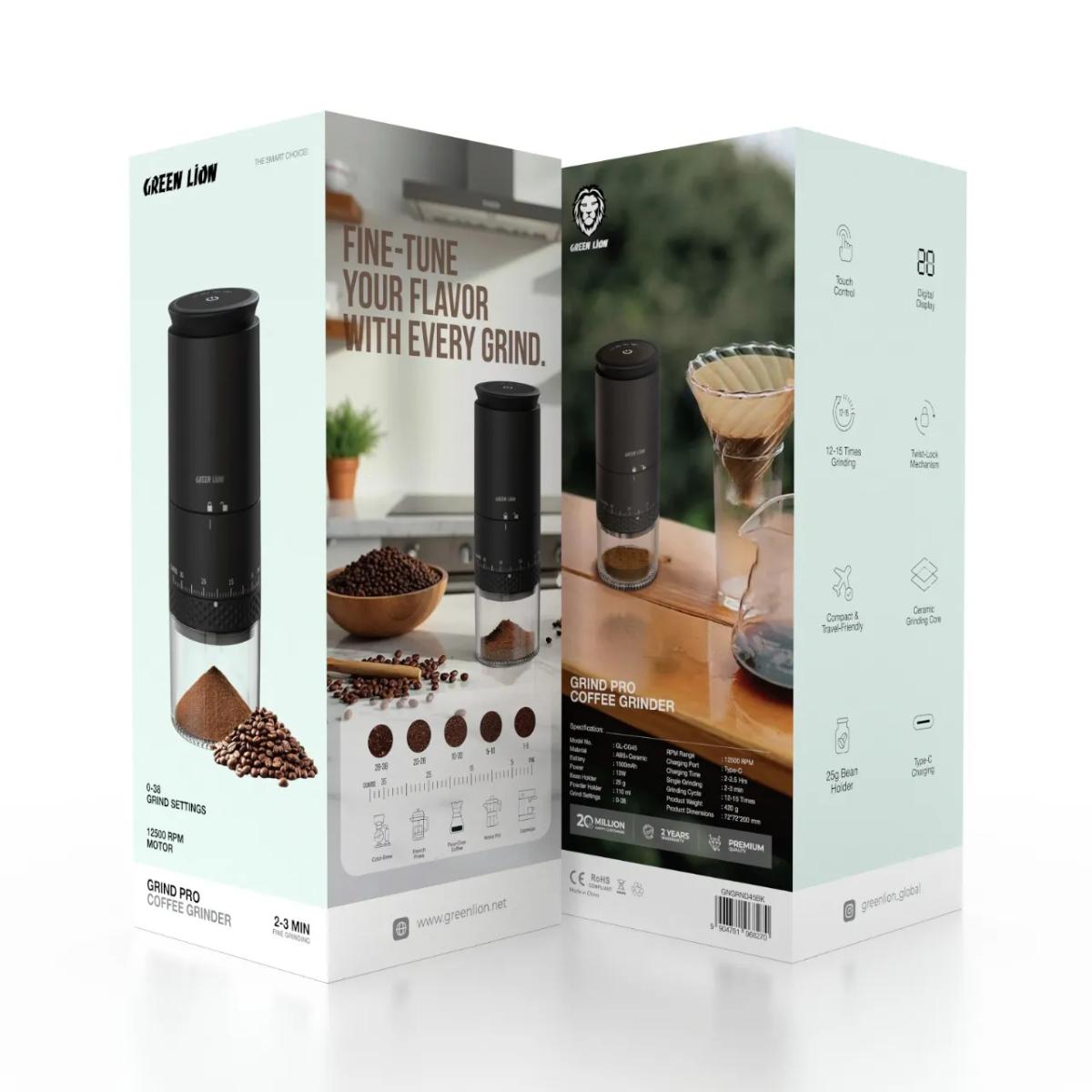 Green Lion Grind Pro Coffee Grinder