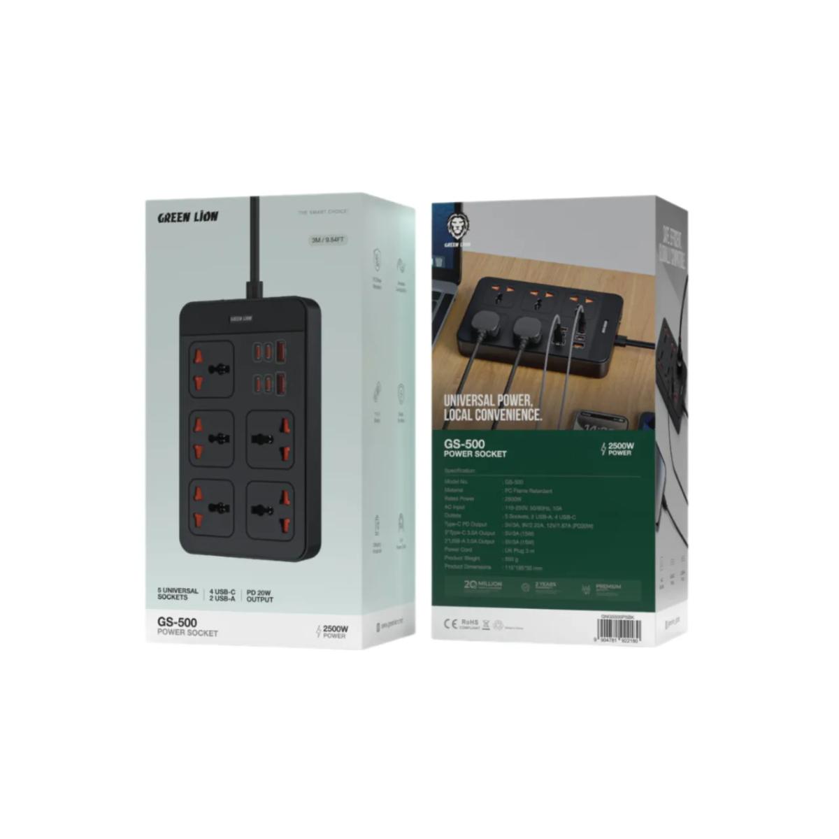 Green Lion GS 500 Power Socket PD20W
