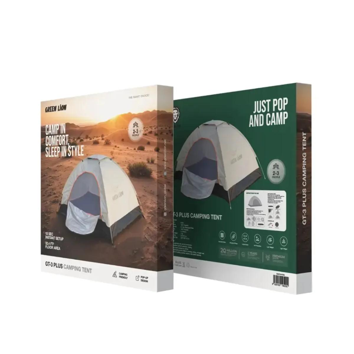 Green Lion GT3•PLUS Camping Tent