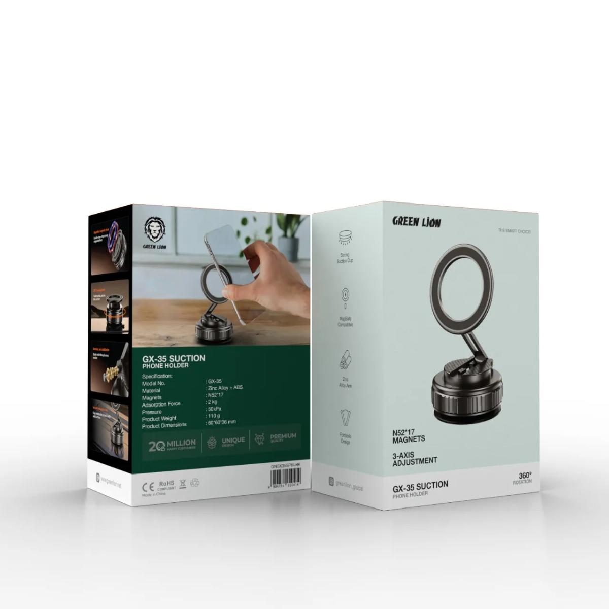 Green Lion GX•35 Suction Phone Holder