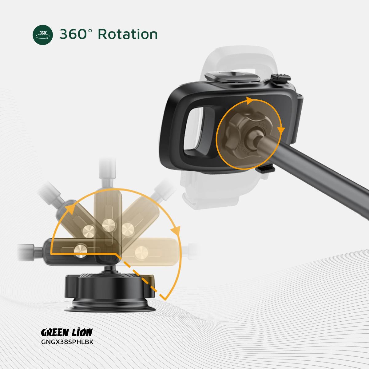 Green Lion GX•38 Suction Phone Holder