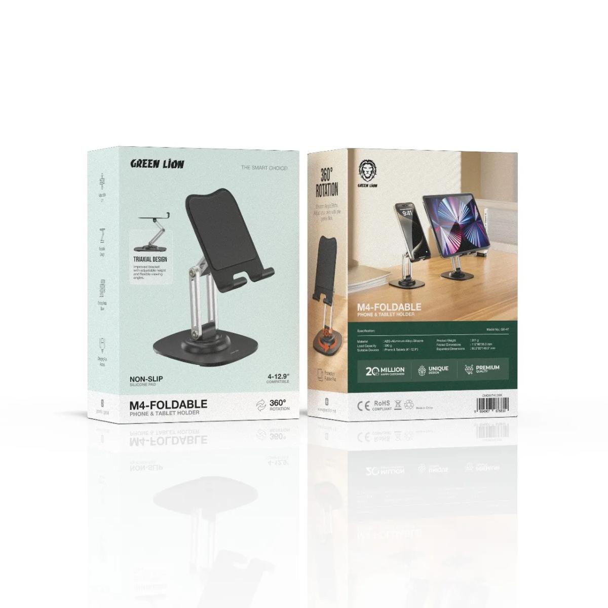Green Lion M4-Foldable Phone & Tablet Holder