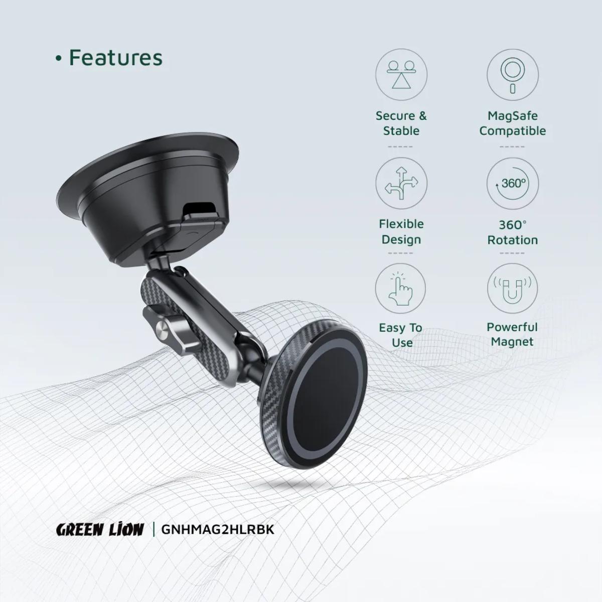 Green Lion Halo MagSafe 2 Car Holder