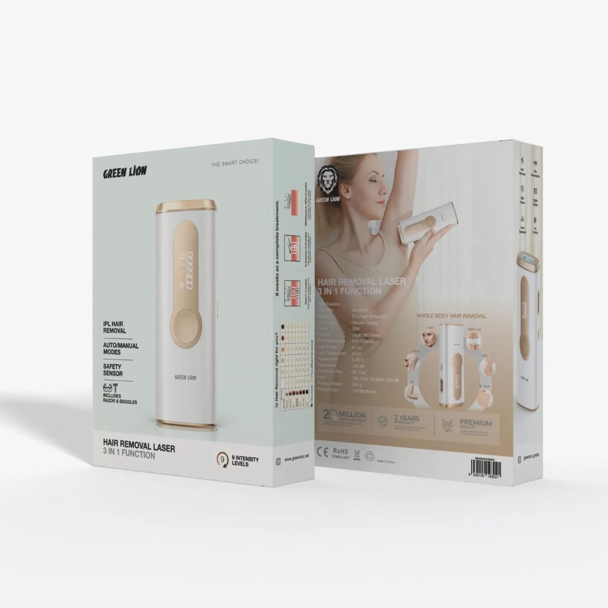 Green Lion Hair Removal Laser 3 IN 1 Function