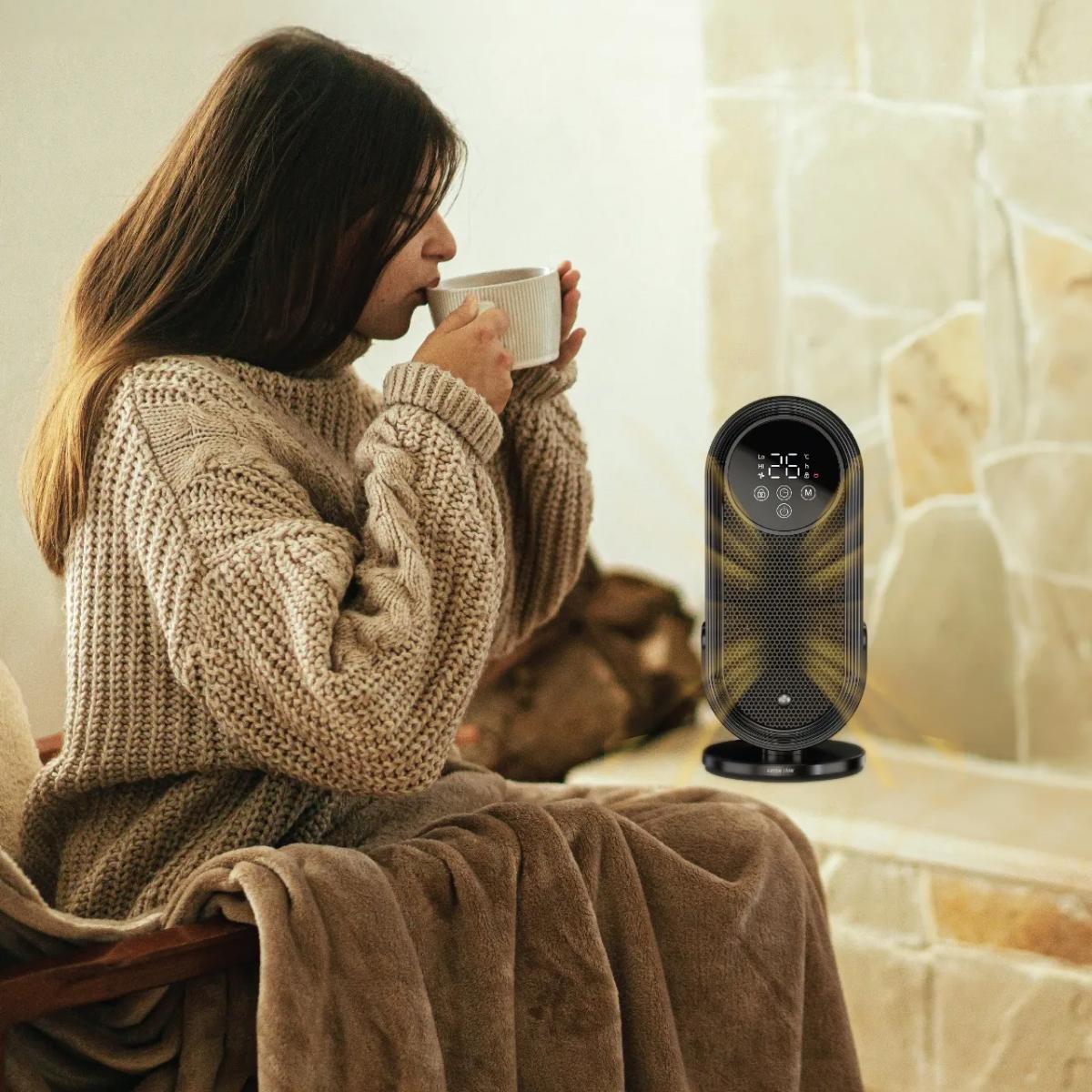 Green Lion Heater Lite with Remote Control 1500W