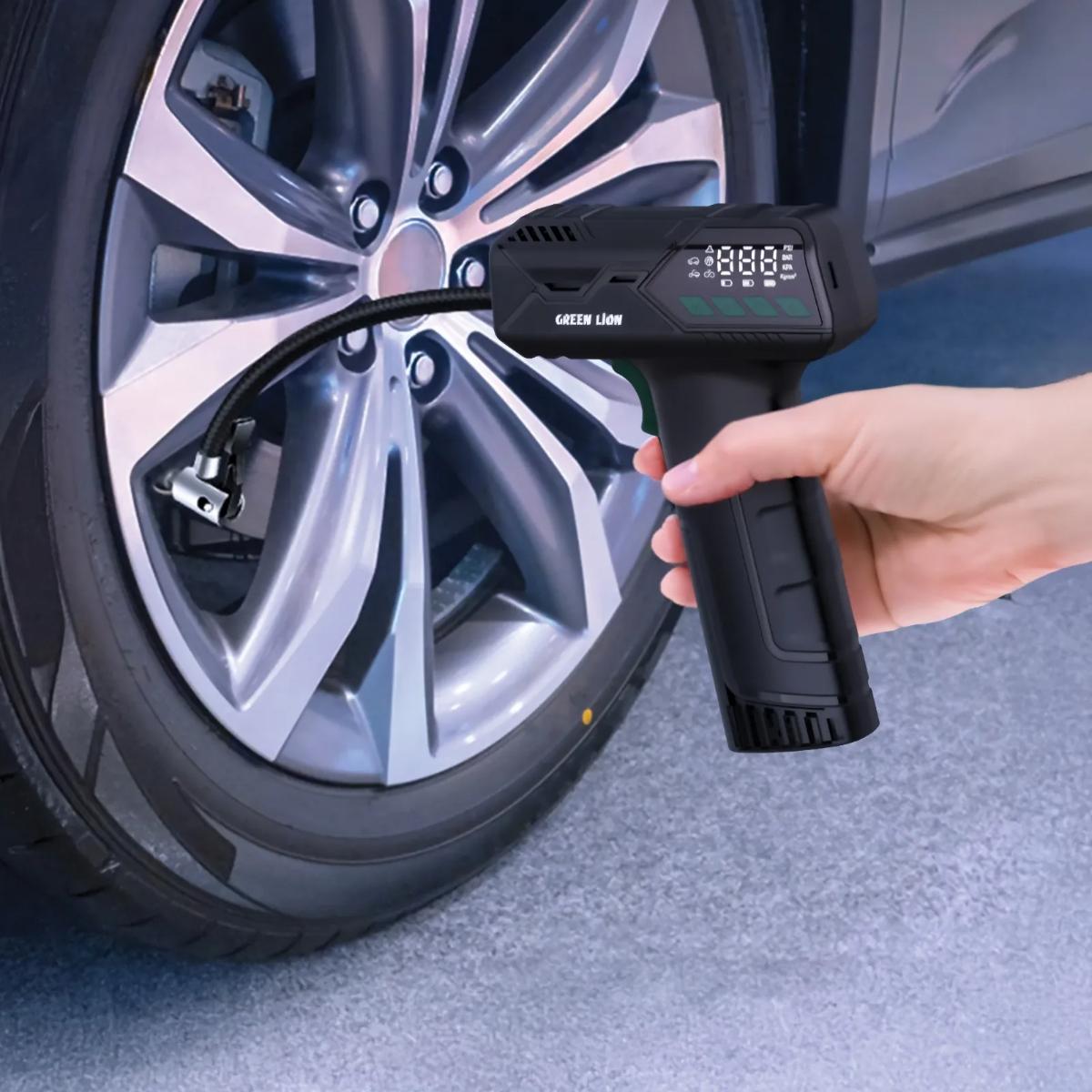 Green Lion Hyper Air Portable Tire Inflator 150 PSI