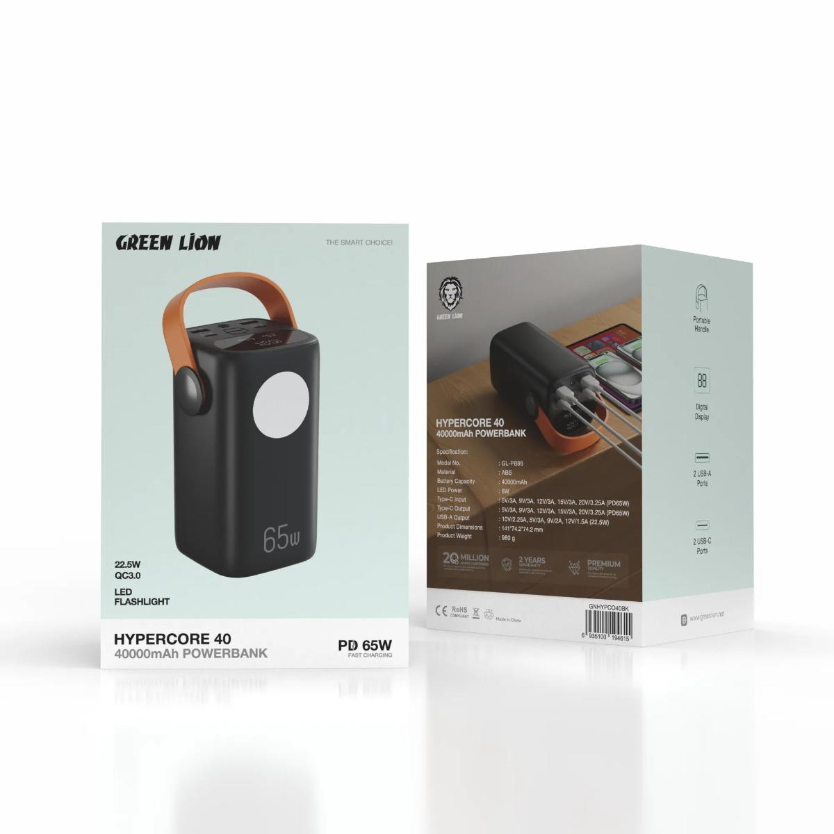 Green Lion Hyper Core 40 Power Bank 40000mAh
