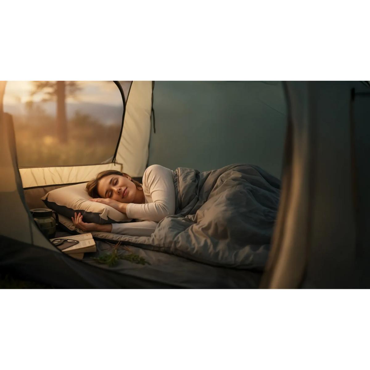 Green Lion Inflatable Camping Pillow