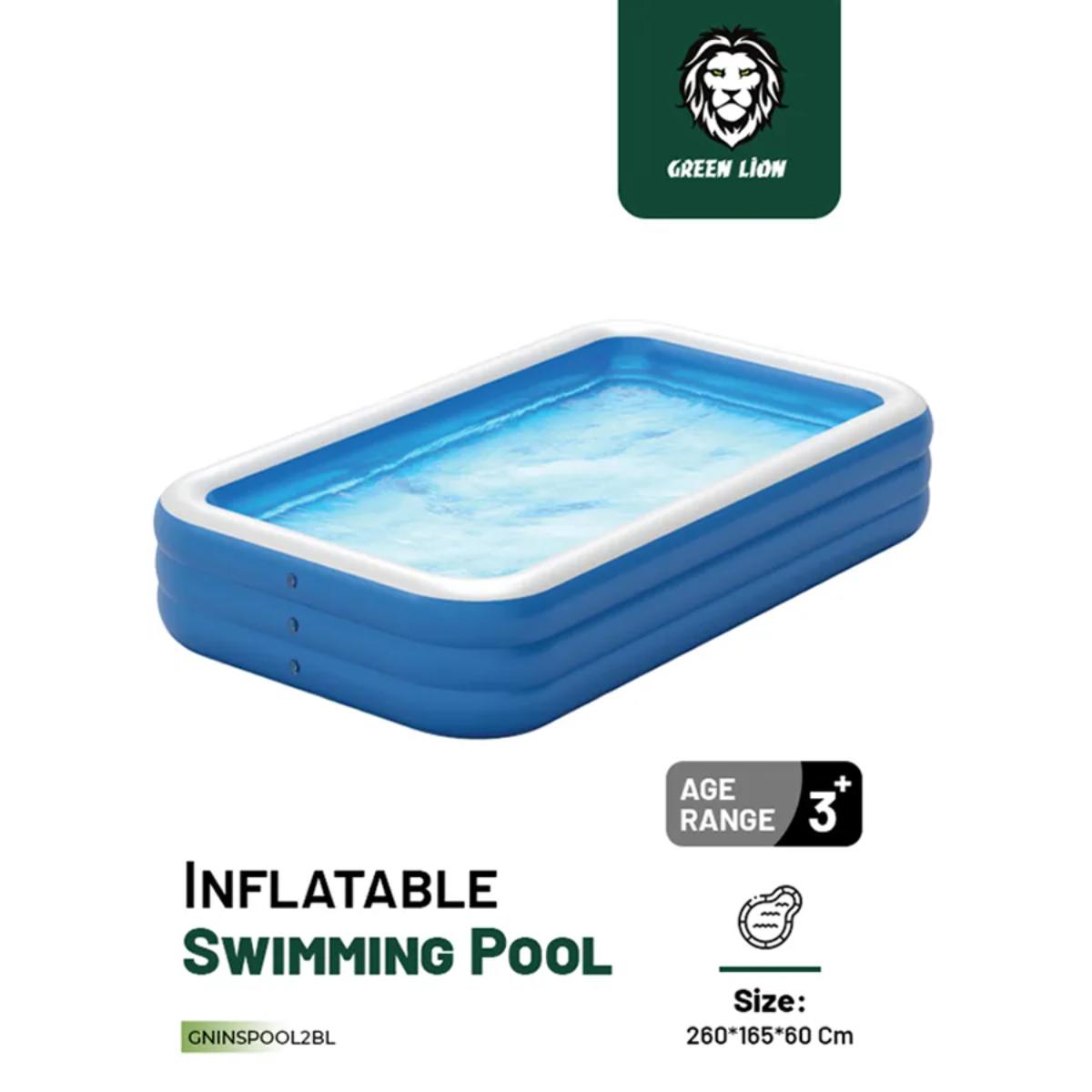 Green Lion Inflatable Swimming Pool