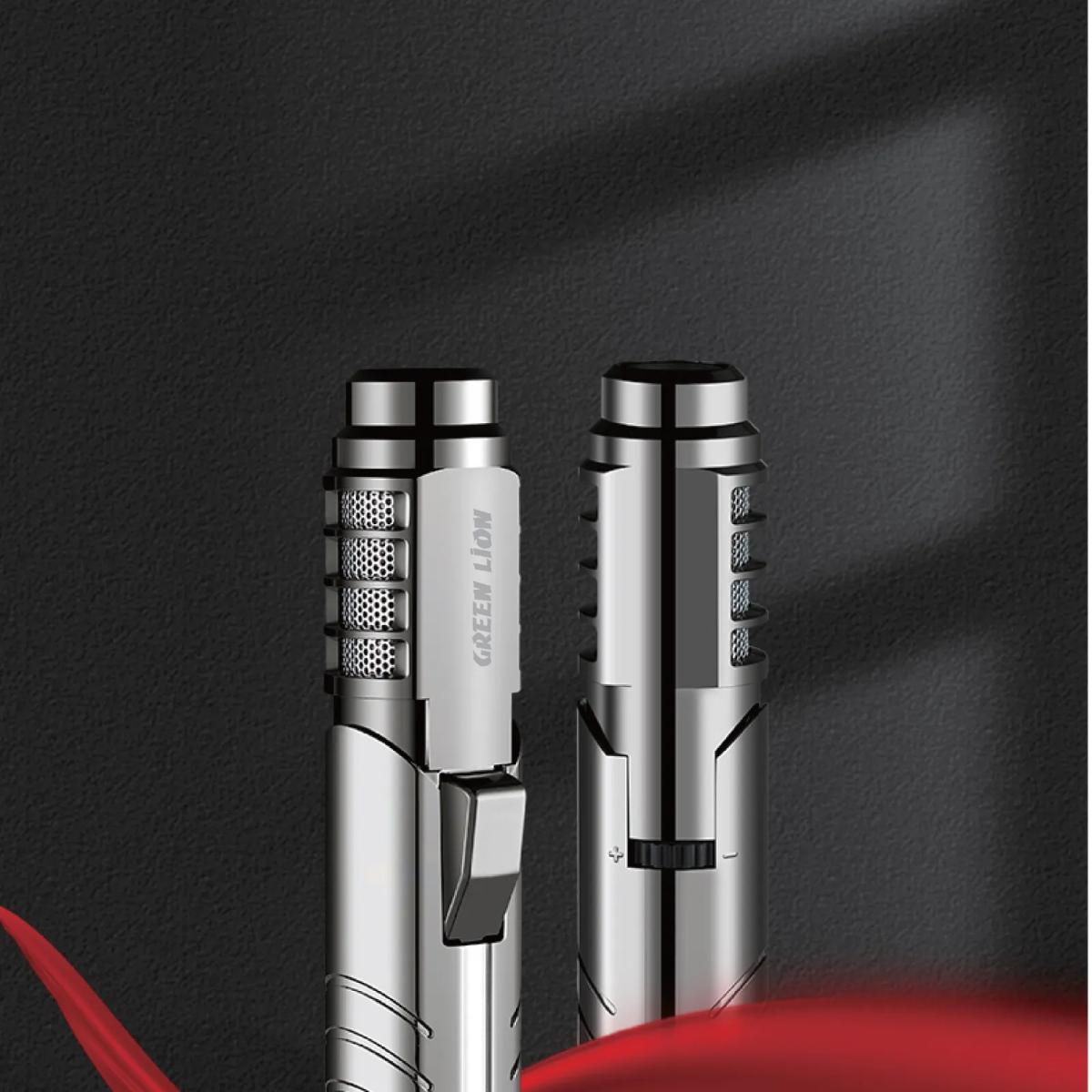 Green Lion Jet Flame Windproof Lighter
