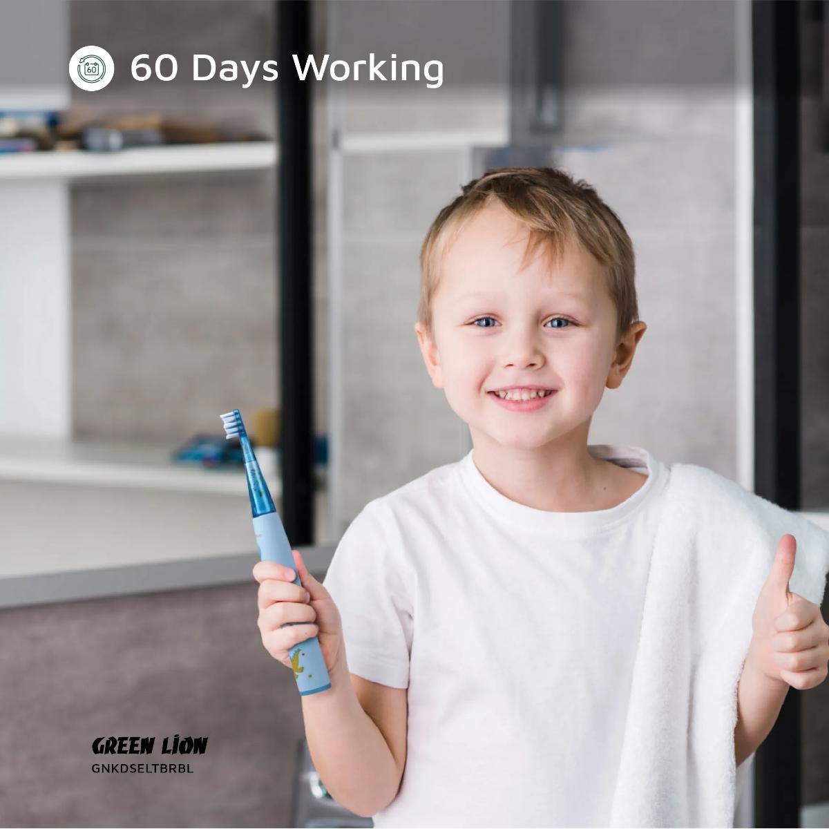 Green Lion Kids Electric Toothbrush