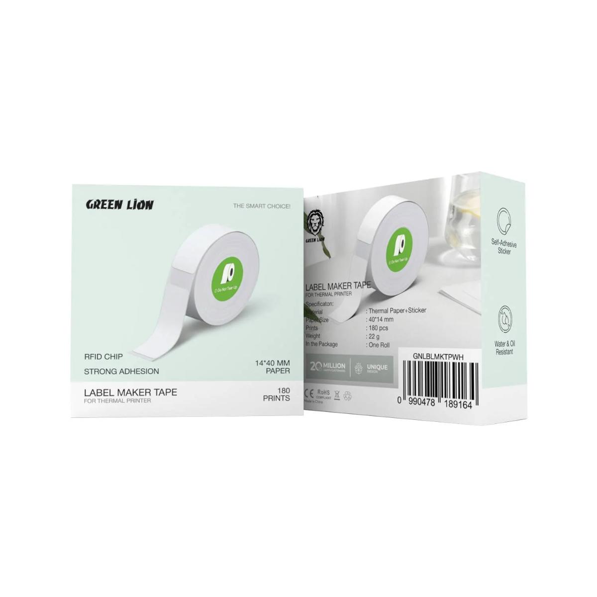 Green Lion Label Maker Tape for Thermal Printer