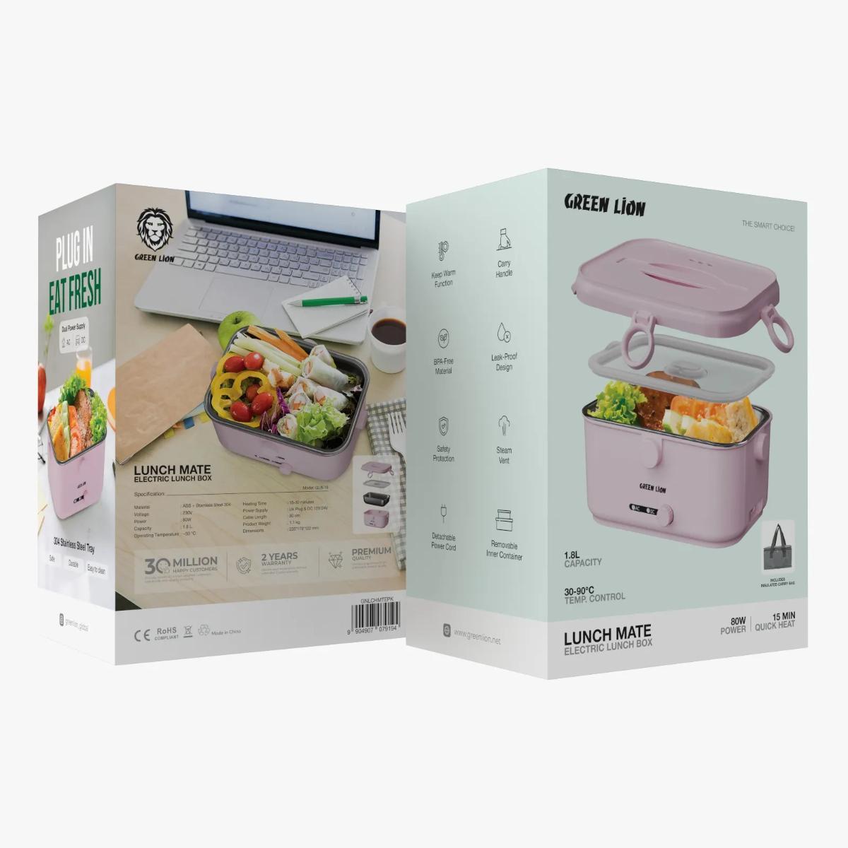 Green Lion Lunch Mate Electric Lunch Box 1.8L