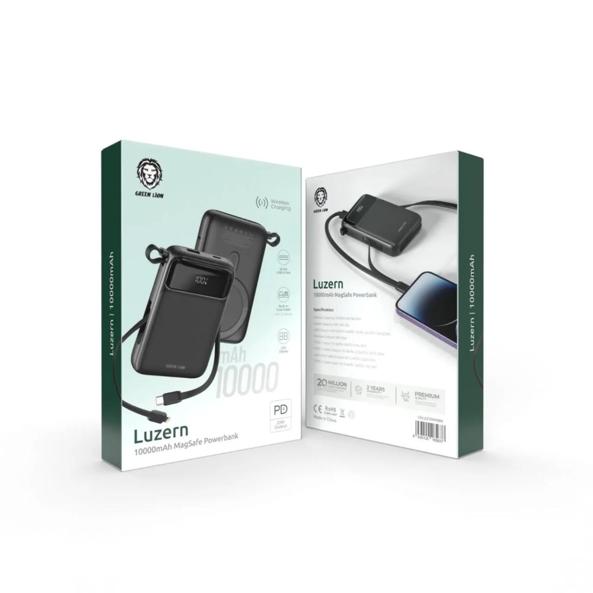 Green Lion Luzern 10000mAh MagSafe Power Bank