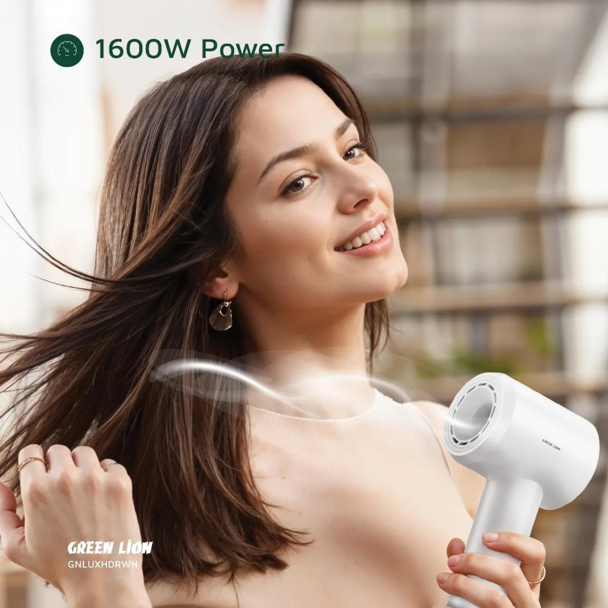 Green Lion LUXAIR Hair Dryer with Display 1600W